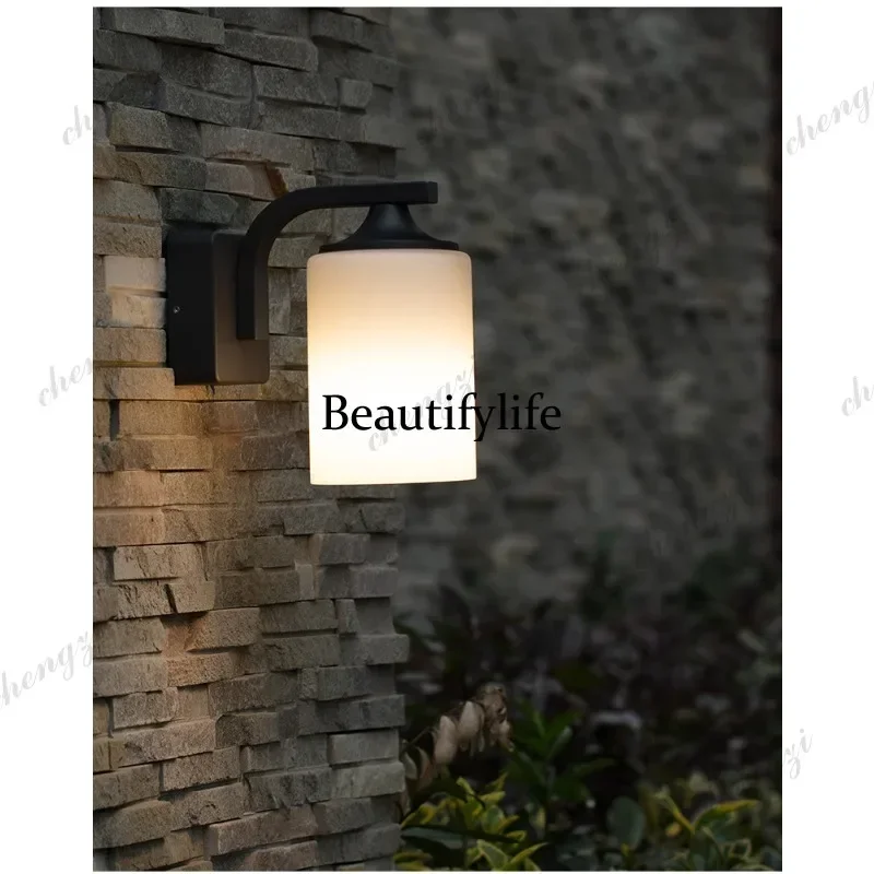 L181  Outdoor waterproof wall lamp courtyard, terrace lamp, sun room gate balcony, exterior wall garden, lighting lamp