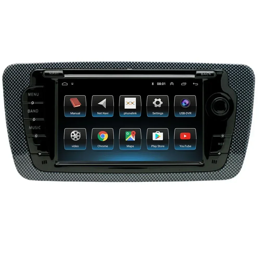 Android 13 Car Radio For Seat Ibiza 6j 2009 2010 2012 2023+ MK4 FR GPS Navigation 2 Din Screen Audio Multimedia WIFI 2din Player