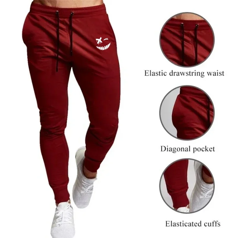 High Quality Men's Fashion Sports Jogging Pants Sweatpants Harajuku Fashion Street Pants S-3XL Trousers Casual thin style - Image 4