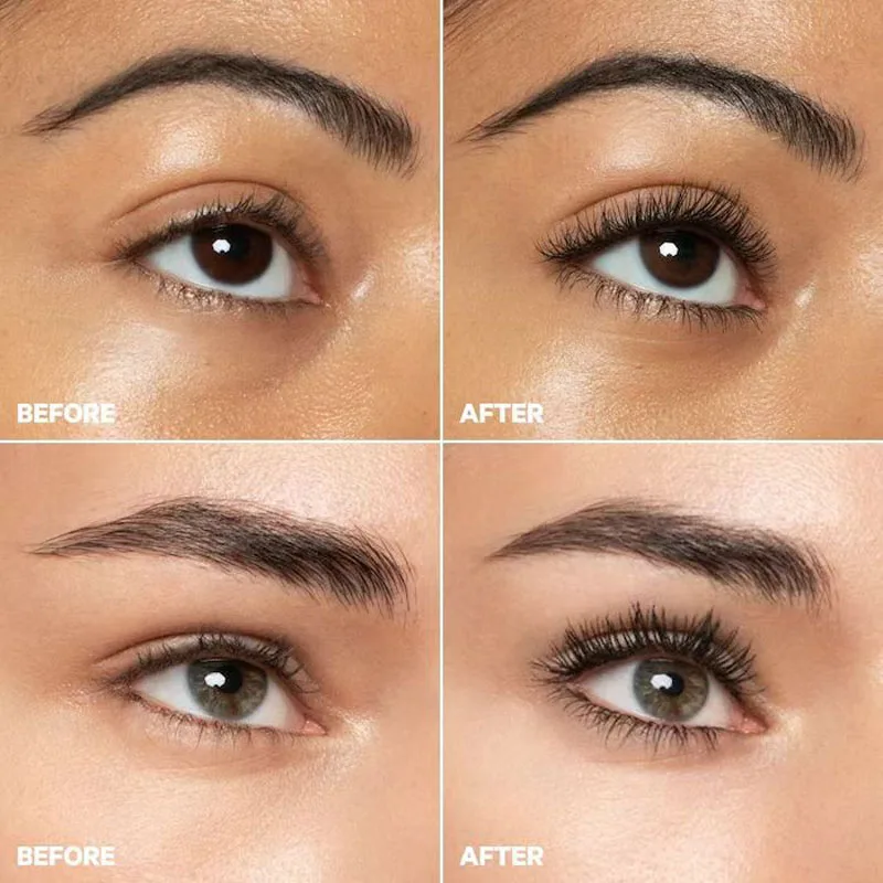 3ml Setole incrociate uniche KUSH Mascara liquido Maschera per ciglia impermeabile a lunga durata ad asciugatura rapida Curling Ciglia spesse Trucco al latte
