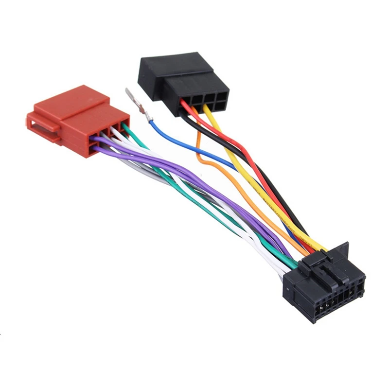 Pop 16 Pin Car CD Tail Line Stereo Radio Player ISO Wiring Harne Super Hot 03-on Auto Accessory