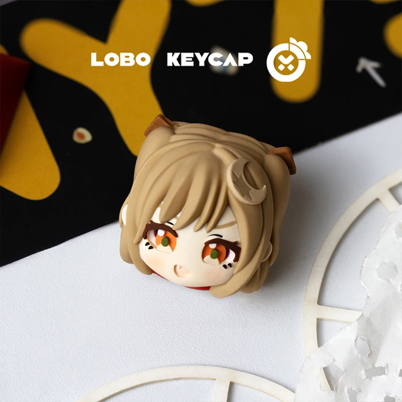 Cosmic Princess Kaguya! 3D Printed Resin Custom Artisan Keycap Mechanical Keyboard Point Keycap PC Gaming Keyboard Collect Gift view 4