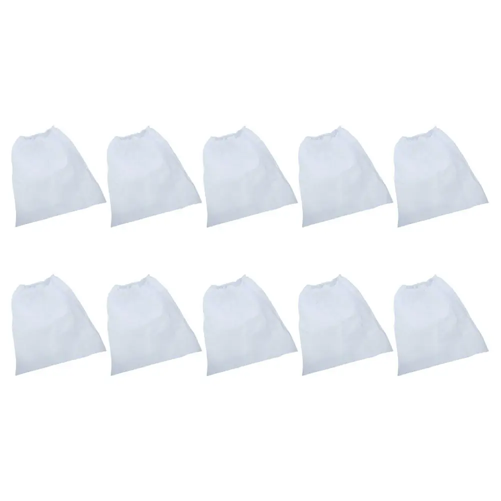 

10Pcs Vacuum Cleaner Nail Collector Bags Cleaner Pouches Replacement Supplies for Nail Polishing Accessories Non-Woven Dust Bag
