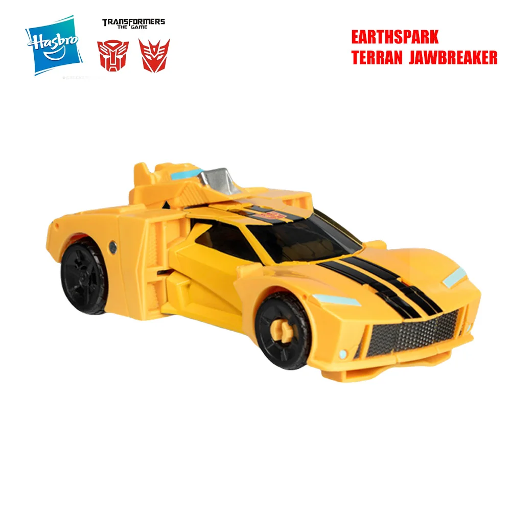 Hot Classic Hasbro Transformers Earth Spark Enhanced Hard Candy Cartoon Anime Mobile Model Handmade Children's Gift Collectibles