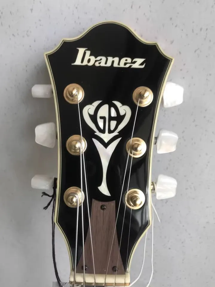 Ibanez AF105 Electric Guitar Genuine and Original Ibanez Jazz Guitar Natural Flamed Maple Body Semi Hollowbody Stock Items