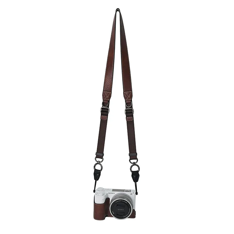 PU Leather Camera Half Case Protector for Sony ZV-E10 II Mark II ZVE10M2 ZVE10 II Battery Openning Base Cover
