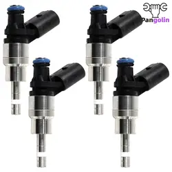 4pcs Fuel Injectors For 2005-2009 Audi A3 A4 TT VW Passat Jetta GTI EOS 2.0L I4 06F906036A 0261500020 06F906036G