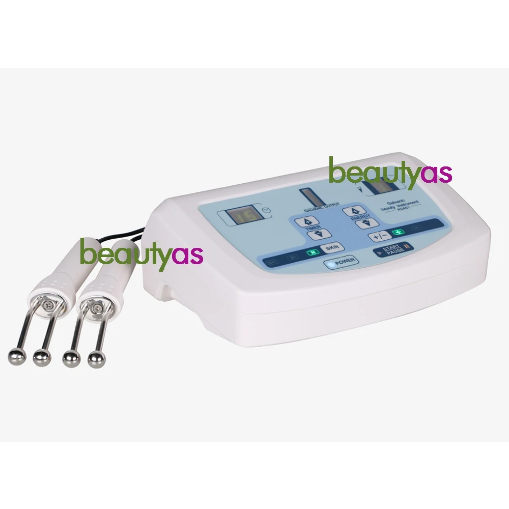 Galvanic Microcurrent Facial Skin Firming Whiting Machine Iontophoresis Acne Pore Blackhead Removal Massager Skin Care Therapy