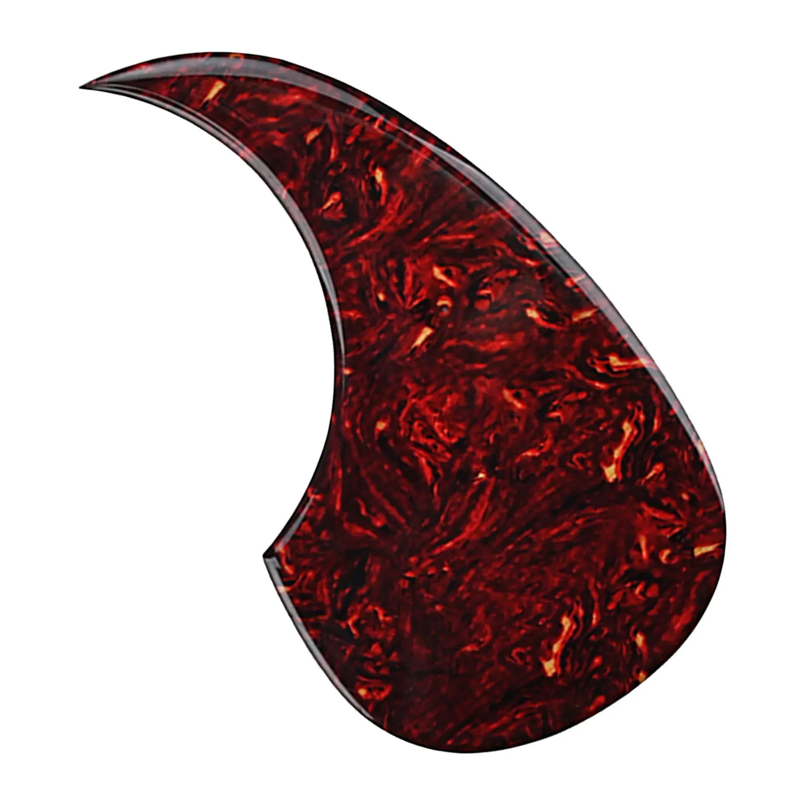 Professional Guitar Pickguard PVC Material Self-Adhesive Anti-Scratch Smooth Surface for Acoustic Electric Folk Guitar