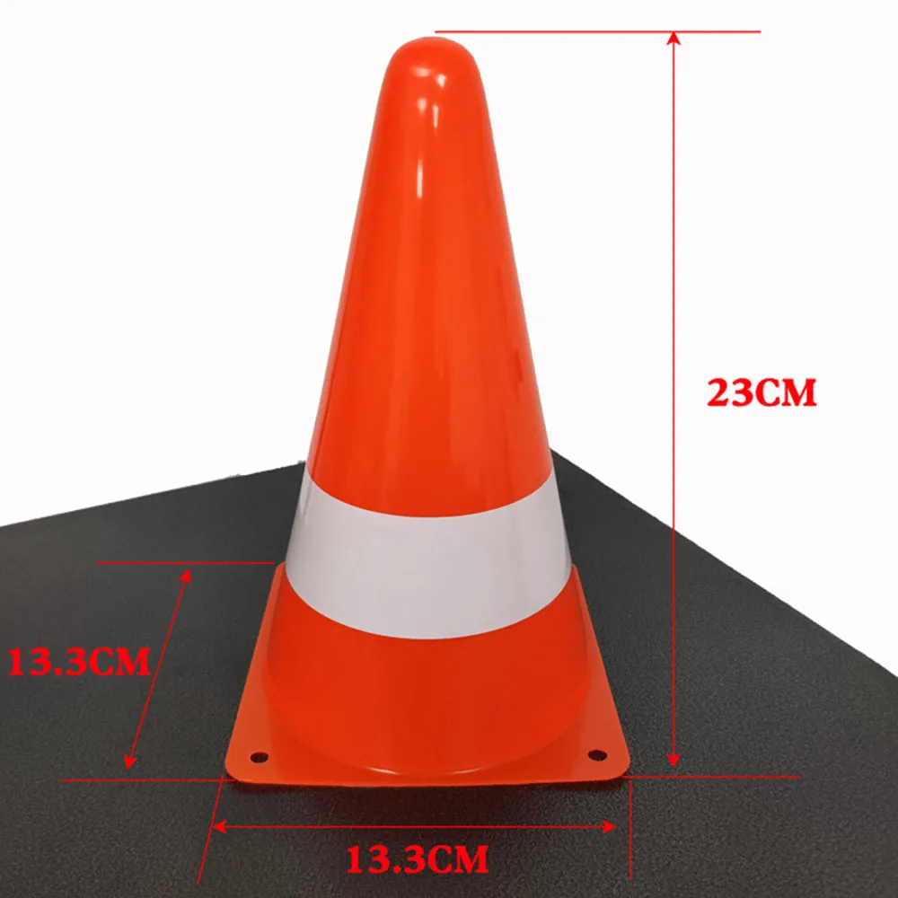 9inch Construction Birthday Party Traffic Cones 6/12/24pcs Plastic Traffic Cones Roadblock Cones Construction Truck Party Favors