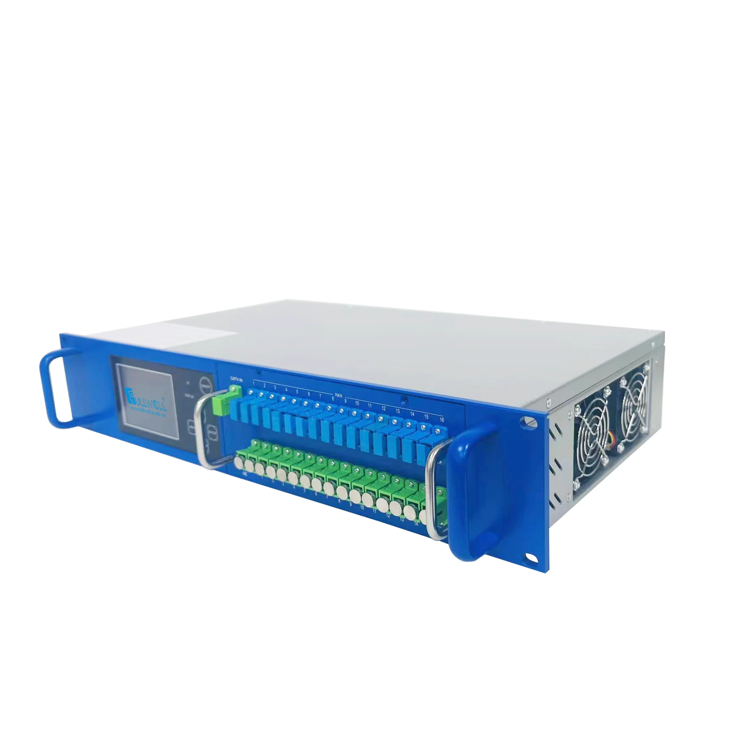 FTTH WDM EDFA combiner 16 ports  lumentum JDSU amplifier for video overlay CATV+PON/INTERNET