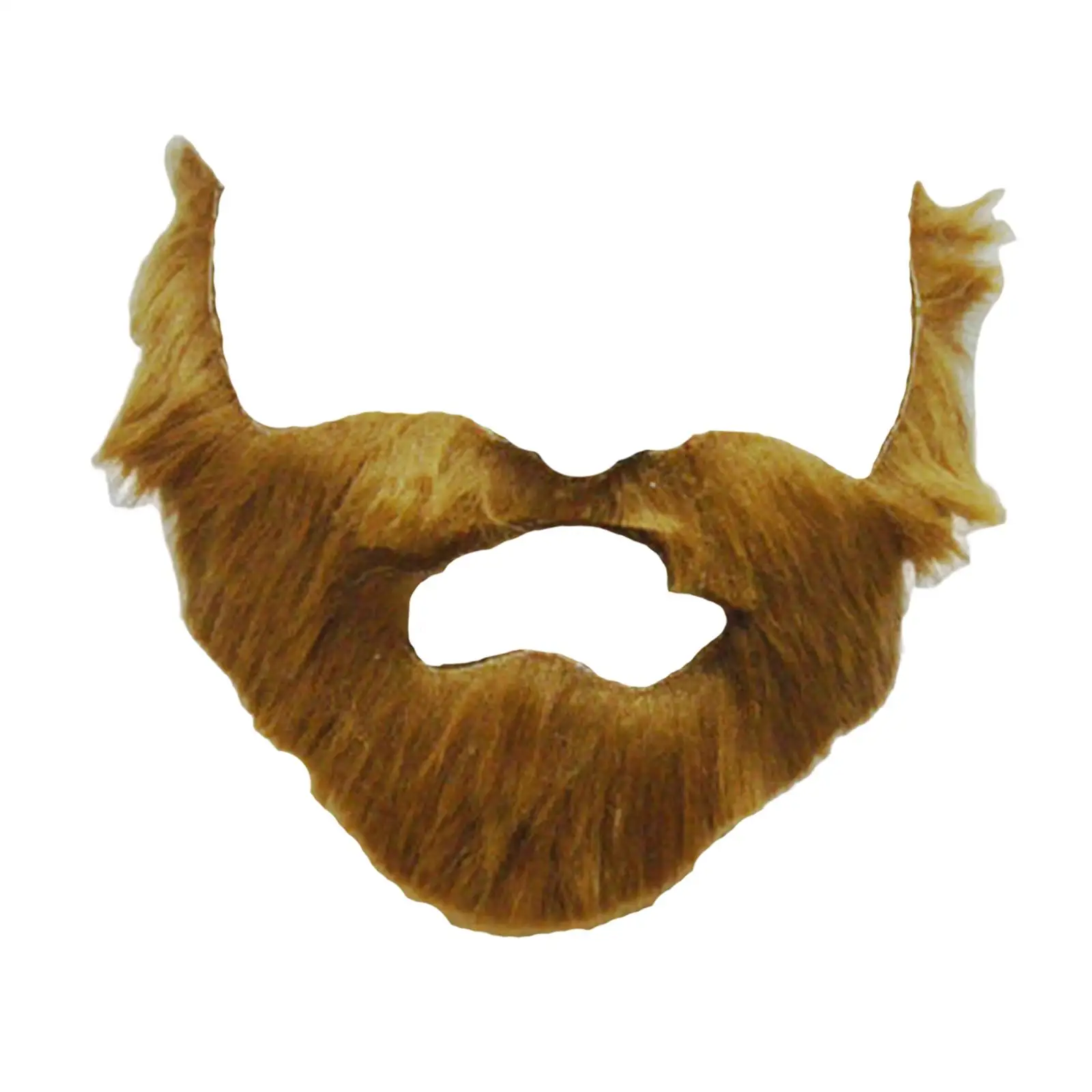 Acessórios de fantasia de barba falsa para adultos vestido extravagante de barba de Halloween falso