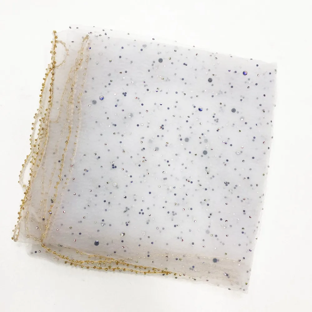 Bandana à paillettes colorées à la mode, écharpe de tête Ultra-fine et respirante, Protection solaire d'été, 80cm x 80cm