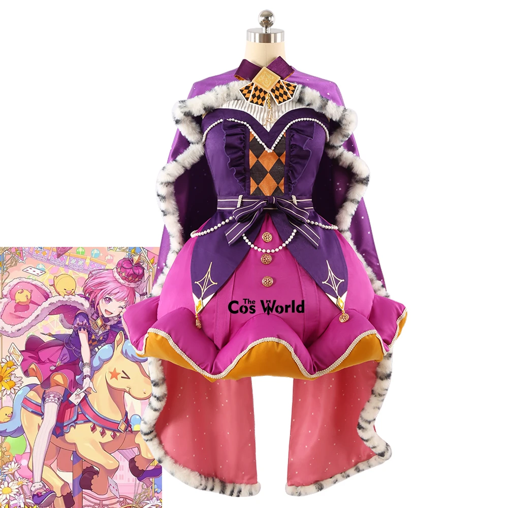 

Project Sekai Colorful Stage Feat Wonderlands Showtime Otori Emu Crown of Suit Outfits Anime Customize Cosplay Costumes