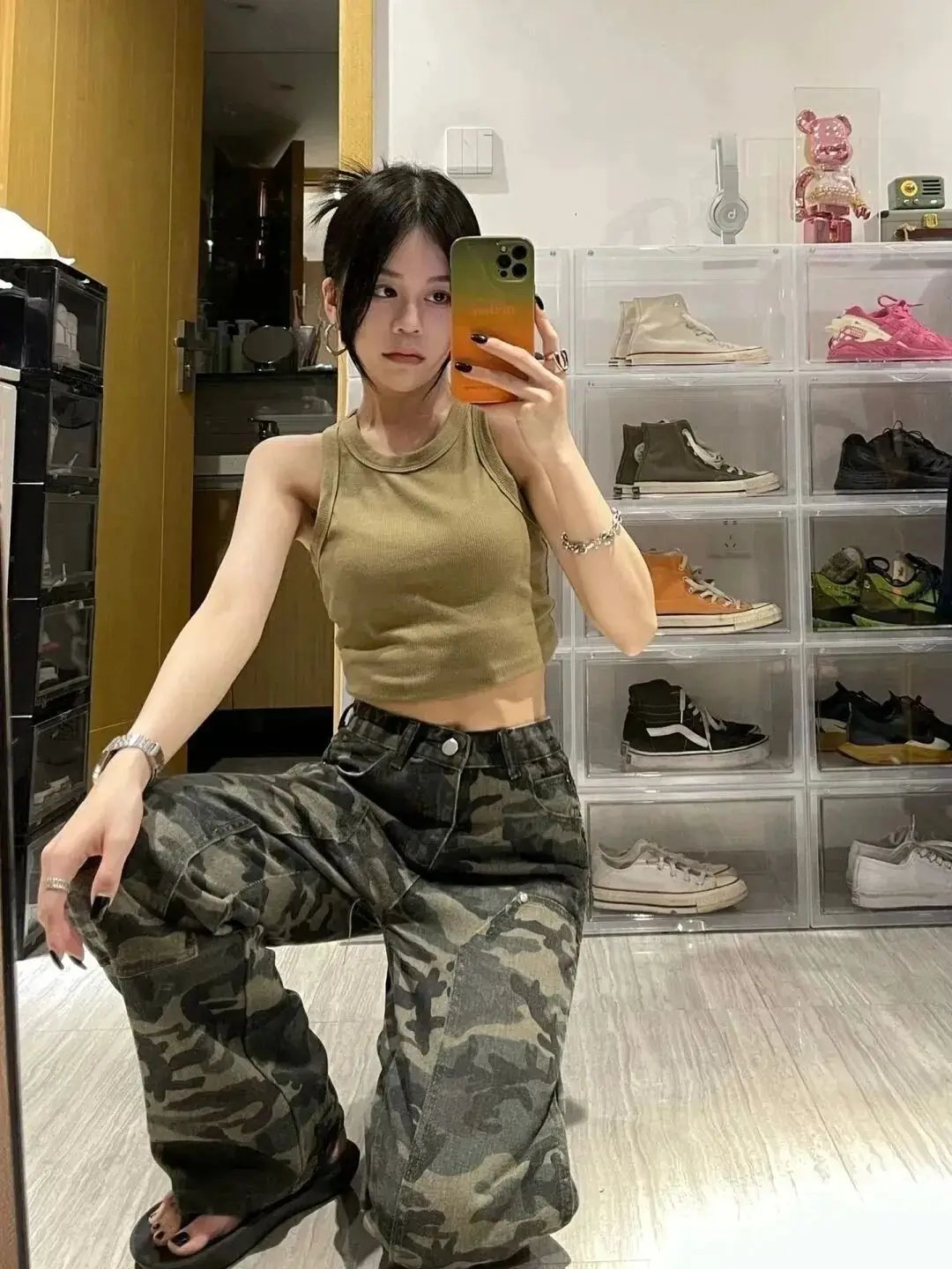 

Джинсы женская одежда Y2K облегающие эластичные эластичные удобные мягкие хлопчатобумажные джинсовые женские модные базовые джинсы