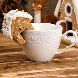 3pcs Gingerbread House Cookie Cutter Mold Cartoon Mini Christmas House Biscuit Fondant Embosser Stamps Baking Tools Accessories