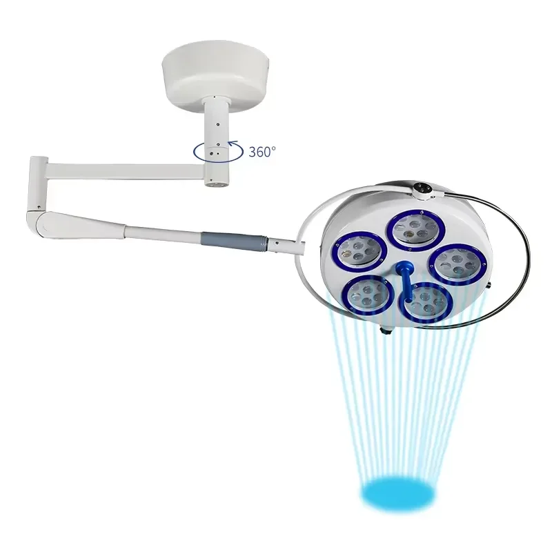 for HFMED Customized OEM Service Factory Price OT LED Surgical Light Double Head Operating Room Lamp