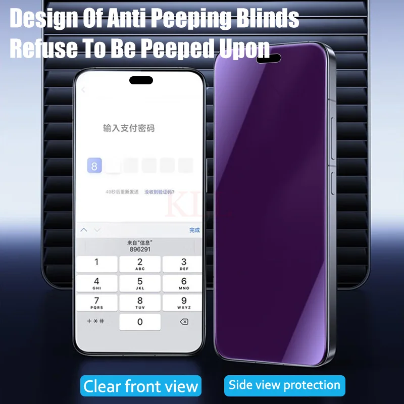 1-3pcs Anti Blue Light Privacy Glass for Honor X8B X7B X6A X7A X8A X5 Plus X40 GT X20 SE X30 Max Anti Spy Screen Protector