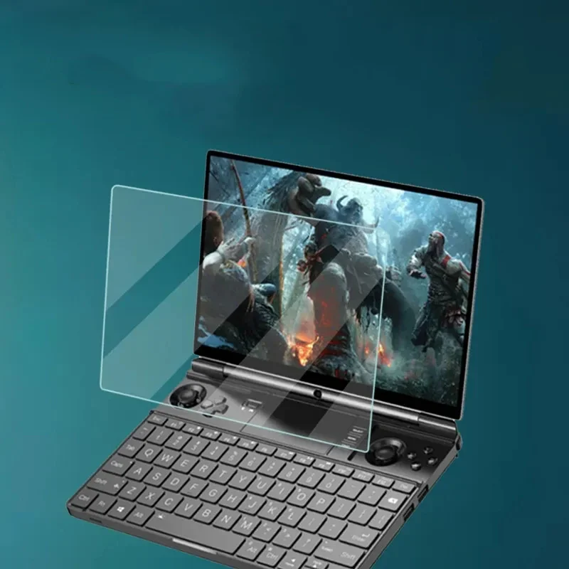 ل GPD Win Max2 واقي للشاشة من الزجاج المقسى فيلم وحدة تحكم صغيرة للكمبيوتر GPD Winmax2 HD أفلام الزجاج المقسى ملحقات الألعاب