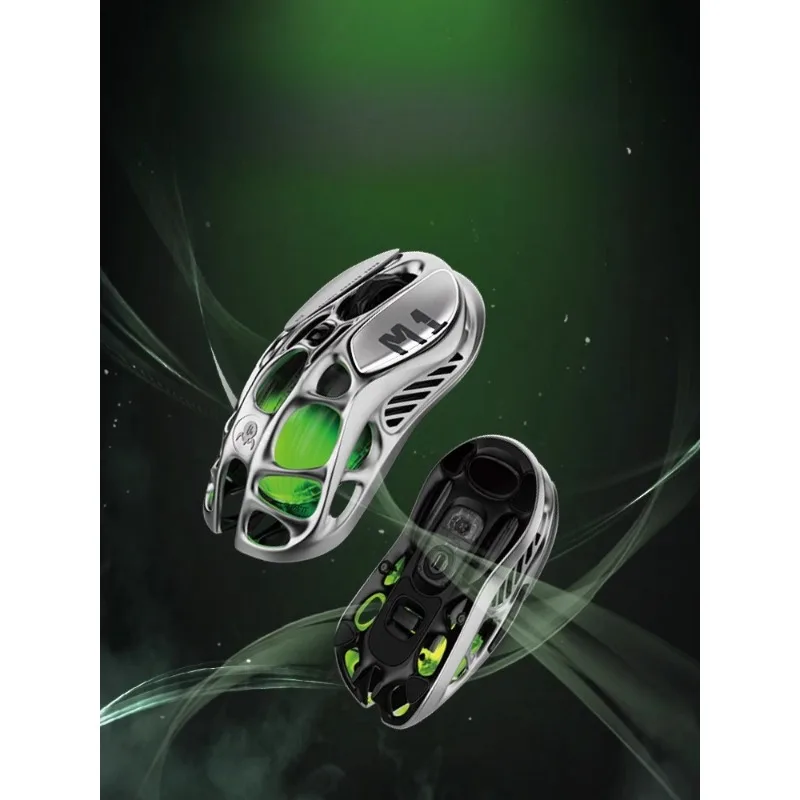 

Breaking the cocoon mouse, special wireless keyboard for e-sports games, hollowed out mechanical Bluetooth three-mode magnesi