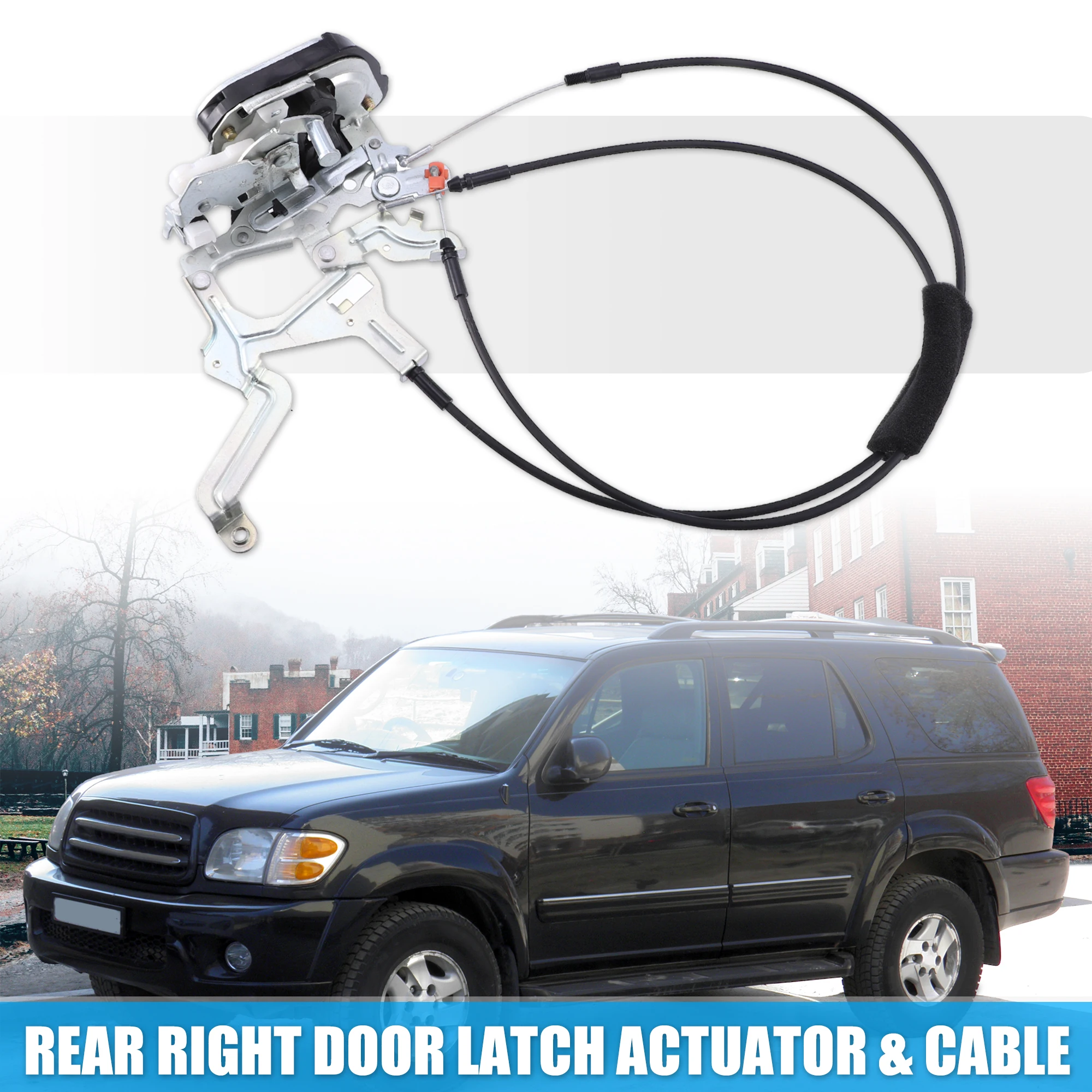 

Uxcell Rear Right Car Door Latch Actuator 69305-0C010 for Toyota Sequoia 4.7L