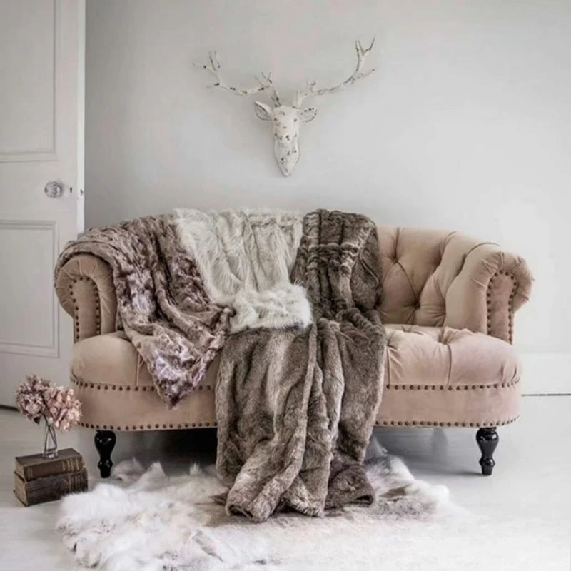 Classical fabric buckle leisure sofa beauty salon studio fashion reception sofa