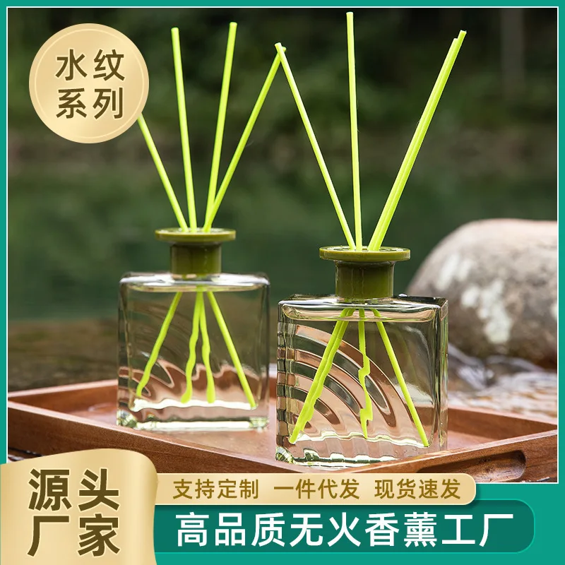 150ML beautiful green water ripple tea vine branch Aromatherapy. Delicate incense ornaments. Long-lasting indoor fragrance