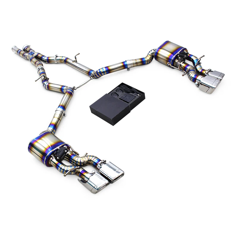 

YD Titanium Catback Exhaust For Mercedes-Benz CLS63 AMG W218 5.5T 2013-2017 Titanium Exhaust Pipe With Valvetronic Muffler Pipe