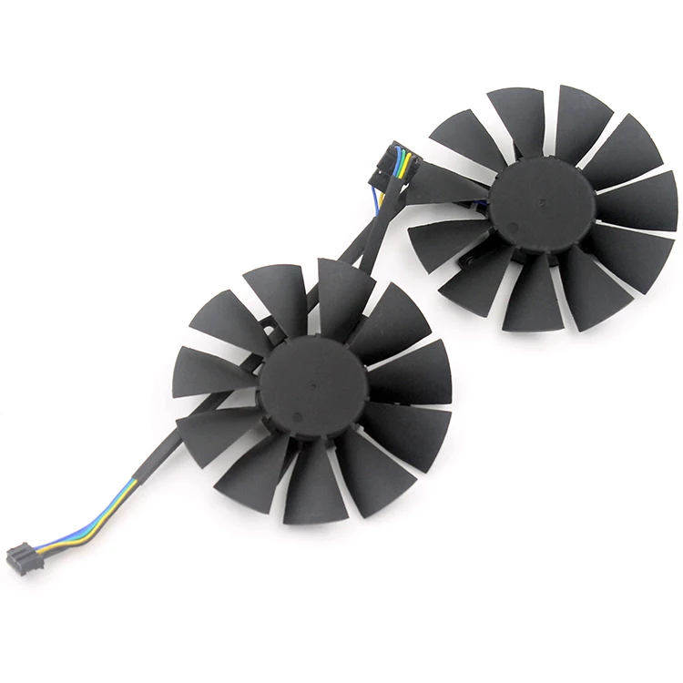 Ventola di raffreddamento originale per scheda video ASUS STRIX GTX 960 750TI R9 285 FD7010H12S T 128010 SH