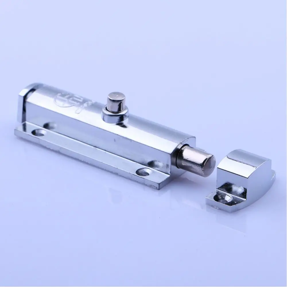 Slide for Toilet Gate Spring Bolt Lock Home Security Door Bolt Lock