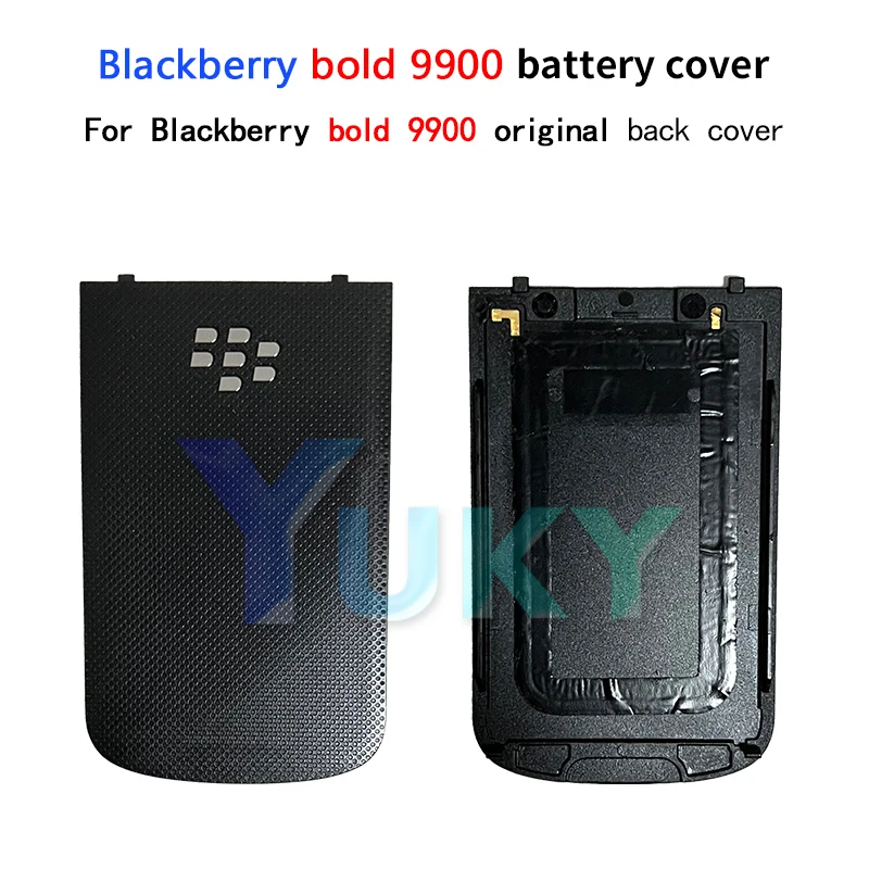 Original For Blackberry bold 9900 Housing Battery Door Back Cover Case + Keypad bold 9930 Door Back Cover Replacement Part