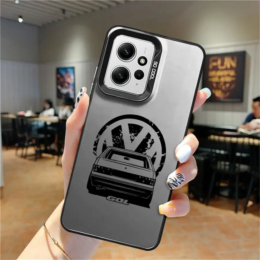 V-VW Cars Logo Phone Case for Xiaomi Redmi Note 10 Pro 10S 11 11S 12 12S 13 Pro+ 5G 12 Pro+ 4G 11 Pro Cover