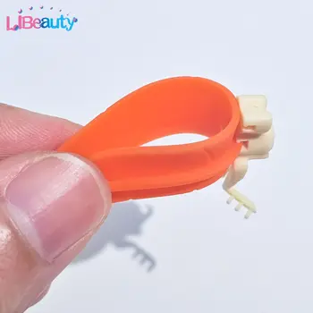 Libeauty Oddělovač řas Dodávky na prodloužení řas Opakovaně použitelné silikonové podložky na roubování řas pro začátečníky Profesionální make-up nástroj 8 nejlepší prodej nástroj na oddělování řas pro prodlužování řas - №6