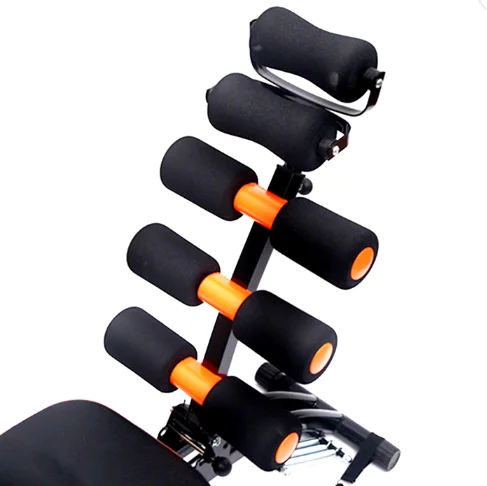 Silla Abdominal multifuncional con Pedal de bicicleta giratorio de cintura, máquina de banco de Fitness, entrenador Abdominal