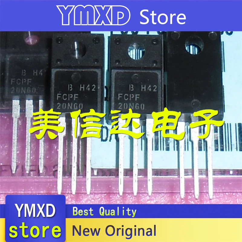 10pcs/lot New Original FCPF20N60 20N60 20A600V field-effect Tube  In Stock
