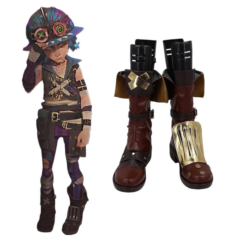 أحذية LOL Arcane Isha التأثيرية أحذية الهالوين ملحقات أزياء الدعامة