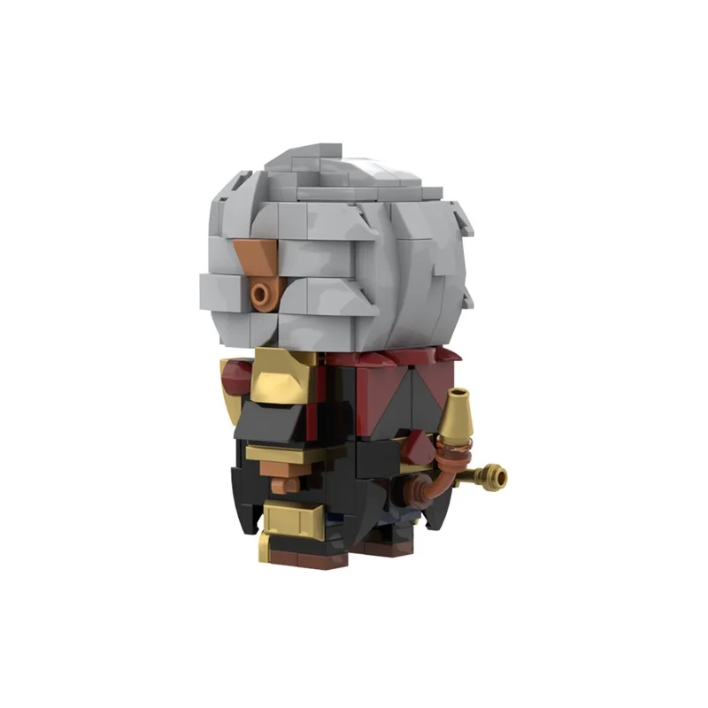 MOC اللبنات BlackGod Wukong Brickheadz مع الشكل البخار لعبة الطرفية القرد الملك أسطورة التجمع الطرفي اللعب الهدايا