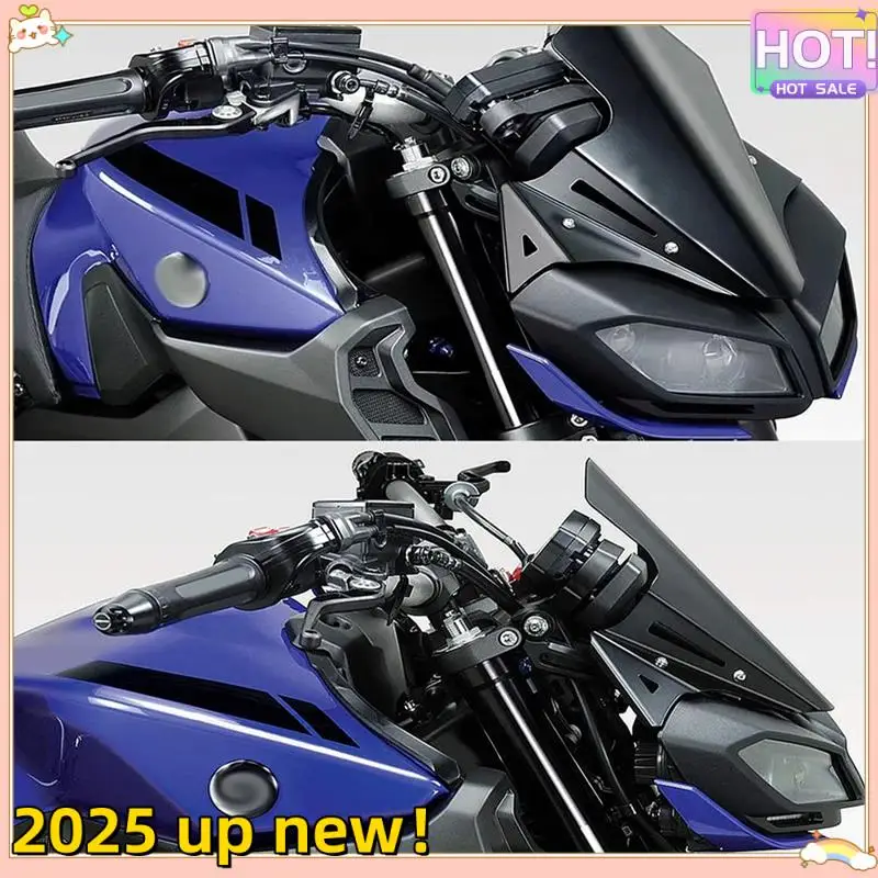 

Superior Quality-Motorcycle Front Windshield Metal Airflow Wind Deflector For Yamaha MT-09 MT09 2017-2020