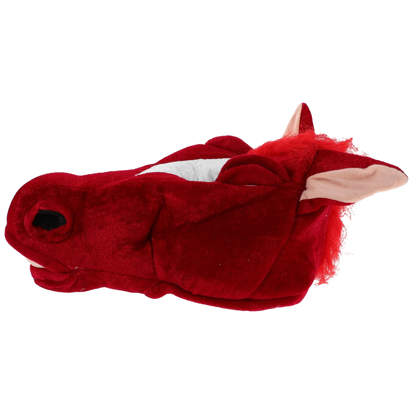 

Horse Head Hat 2026 New Year Party Chinese Zodiac Animal Costume Accessory for Stage Performance Cosplay Festive Celebration Fun