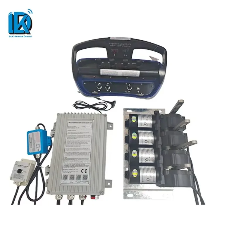 Fixed Code Remote Control High Quality IP68 Waterproof Rechargeable Battery 4 Buttons For Crane Truck