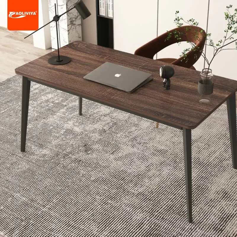 Aoliviya Simple Computer Desk Office Desk Modern Economical Home Desk Conference Table Reception Table Conference Training