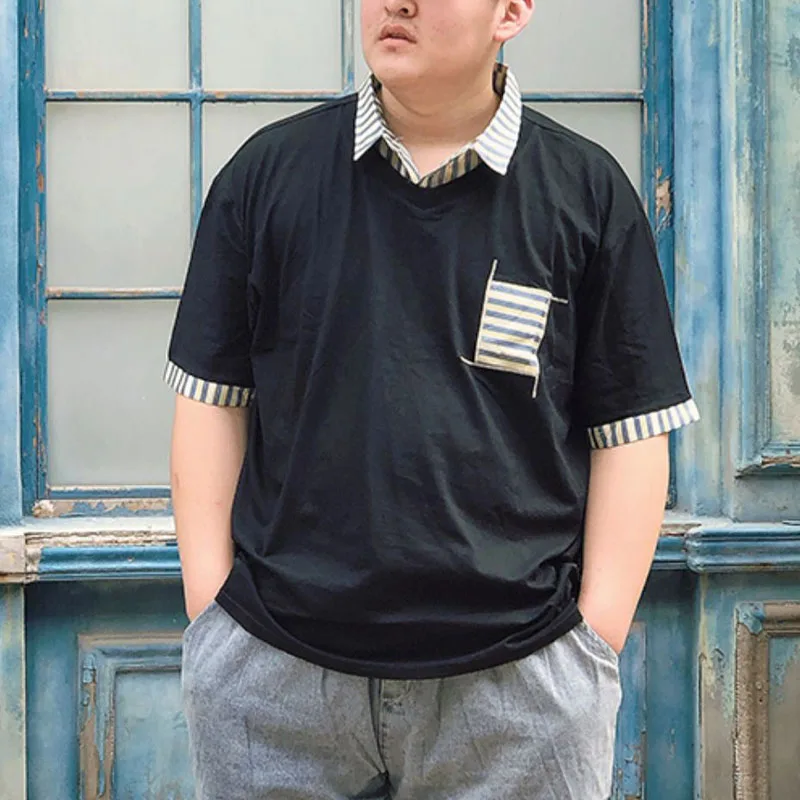 

170KG Plus Size Summer Oversized T-shirt Men Bust 170 11XL 10XL 9XL 8XL Loose T-shirts