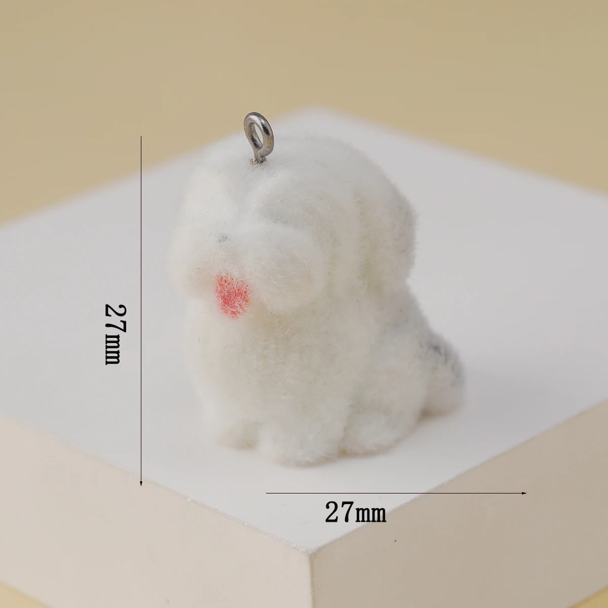 30pcs Cartoon Plush sheepdog Charms cute resin Animal dog Pendants for Bag keychain Necklaces DIY crafts Jewelry Accessories