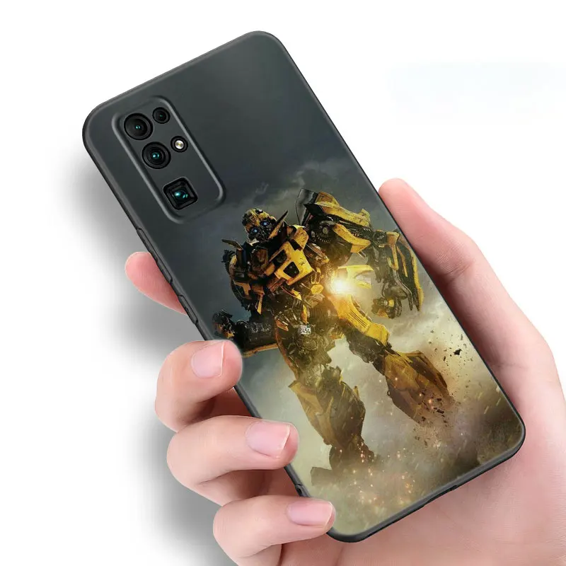 Transformers Autobot Black Phone Case For Honor 70 90 Lite X40 GT X50 i X5 Plus X6A X6S X7A X8A X8B X6 X7 X8 X9 4G X9A X9B 5G