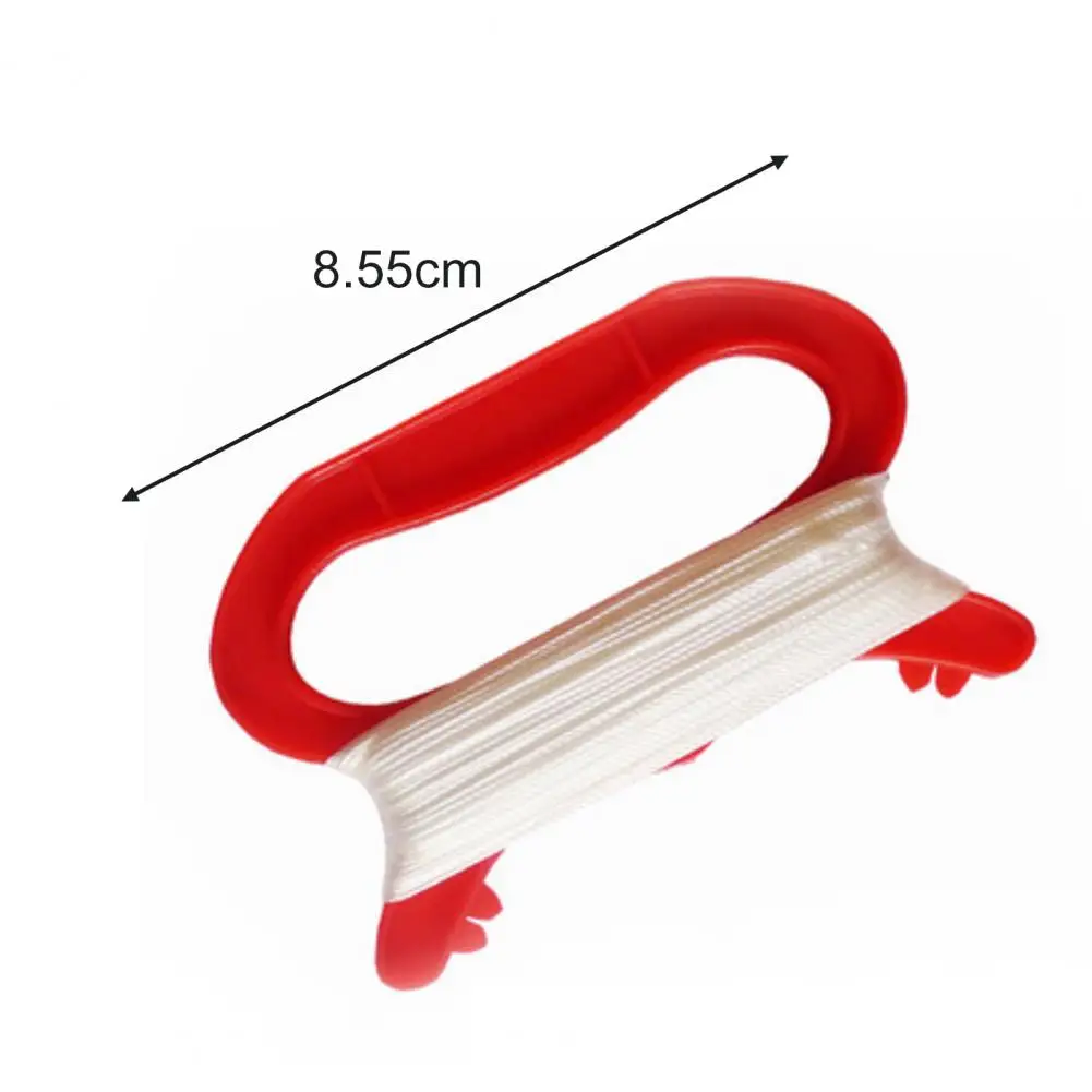 30/50/100m Kite Line String Winder(with String) D Shape DIY Kite Winder Multi-function Kite Winder for Children