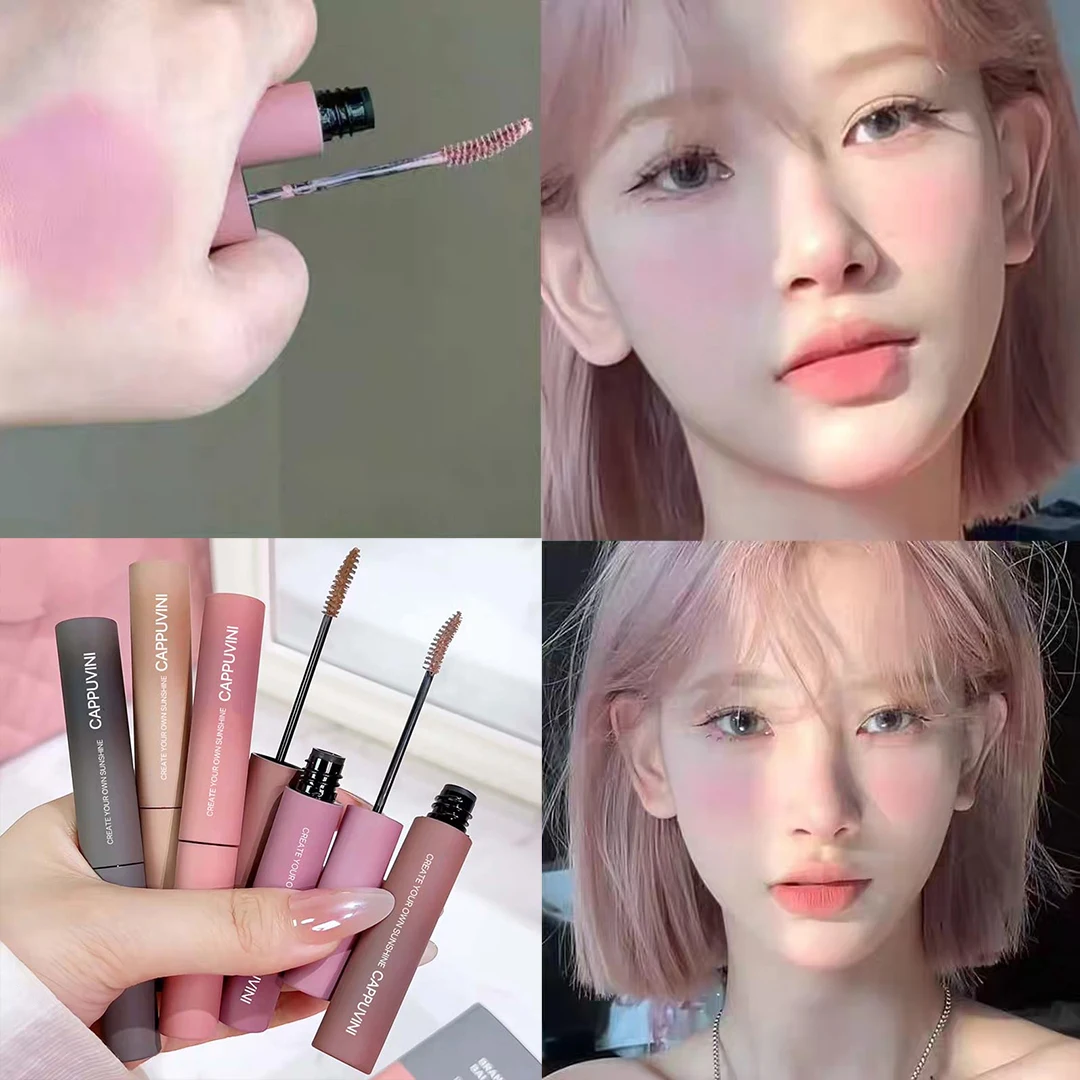 Natural Pink Eyebrow Dyeing Paste Waterproof Quick Dry Non Smudge Wheat Gold Brow Enhancer Mascara Cream 3D Wild Brow Cosmetic