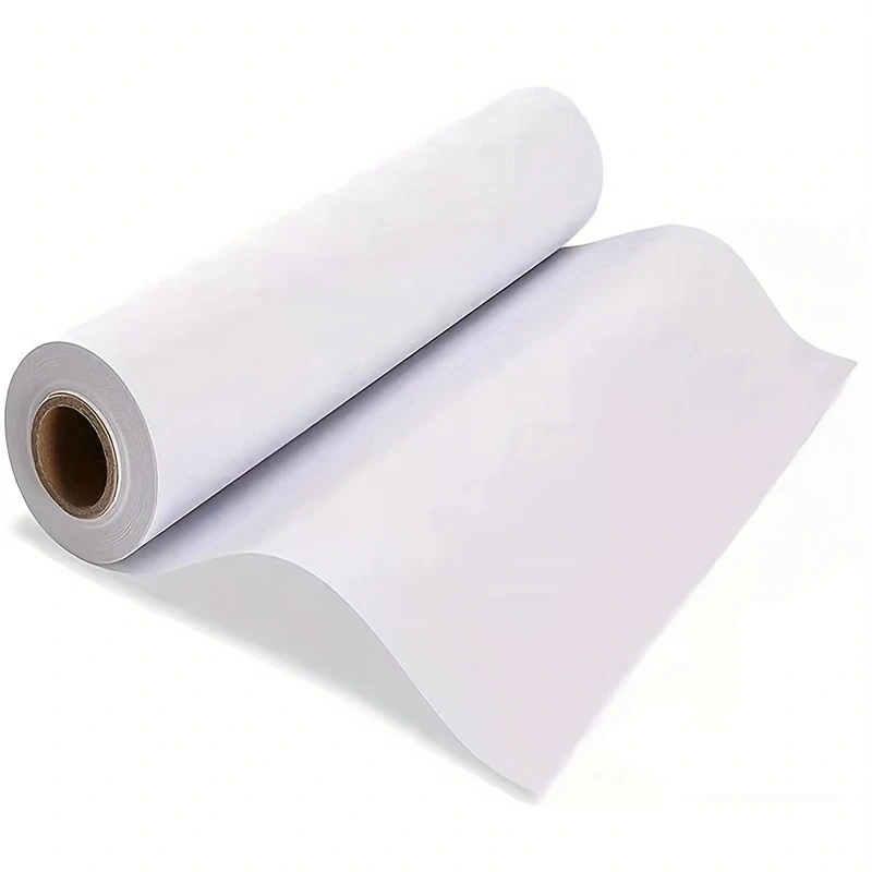 White Drawing Paper Roll 10m Art Paper Roll 44CM X 10M Painting Sketching Paper for Easel Paper, Bulletin Board Paper Gift  Wrap