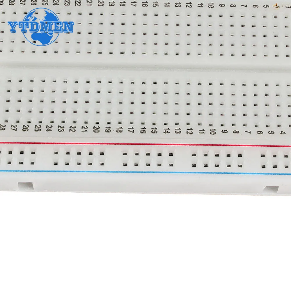 Solderless Mini Protoboard Teste Universal, Placa de Pão PCB, 400 Tie Point, DIY, Placas de Circuito Arduino, 1 Pc, 2 Pcs, 5Pcs