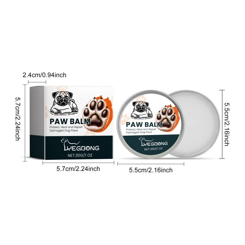 Pet Paws Protectors Outdoor Dog Paws Protecting Dry Paws Relief Rub Paws Treatments