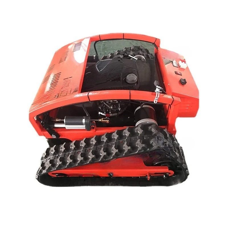 

Weed reed trimmer, small crawler remote control lawn mower, grassland reclamation, weeding and climbing equipment